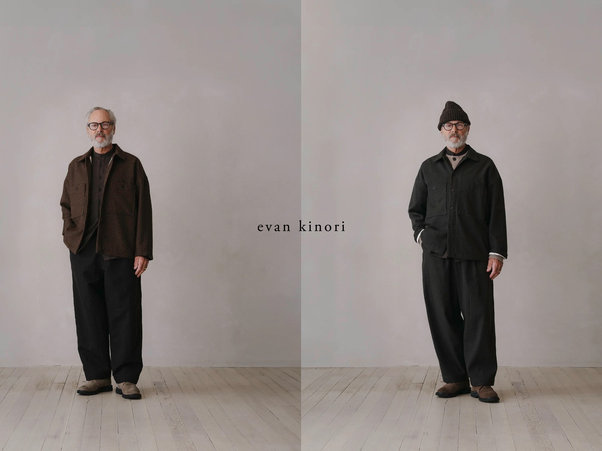 evan kinori バンダナ Evan Kinori Bandana, Brown/Cream – Glasswing